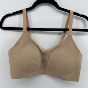 Honey Love CrossOver Wireless Bra Sand Size Large
